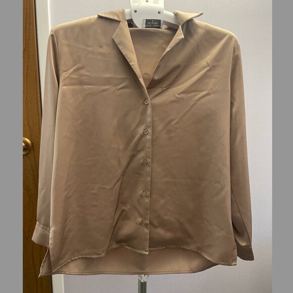 Silky Button Down - Picture 1 of 2